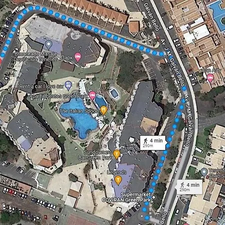 Tipo Estudio En Park, Golf Del Sur, Tenerife アパート *